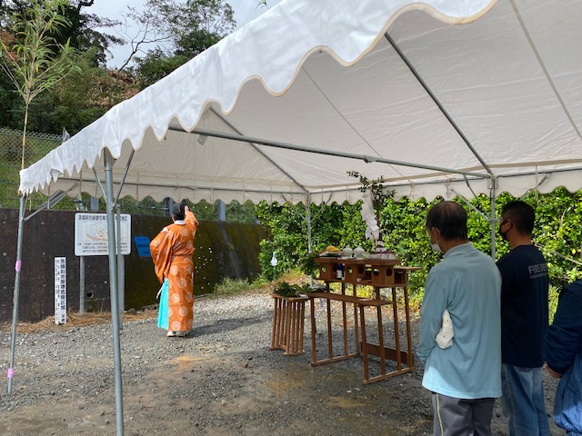 E様邸地鎮祭