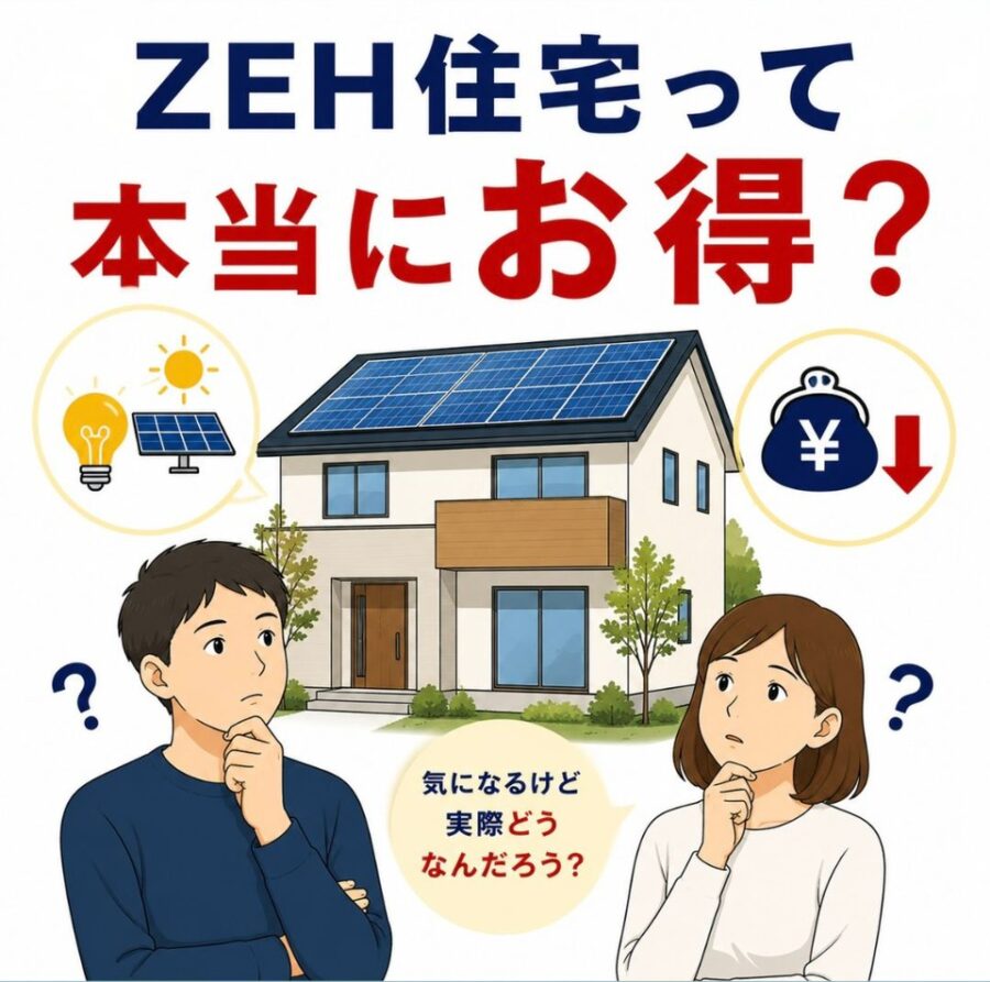 ZEH住宅って本当にお得？メリット・デメリットを住宅のプロが分かりやすく解説