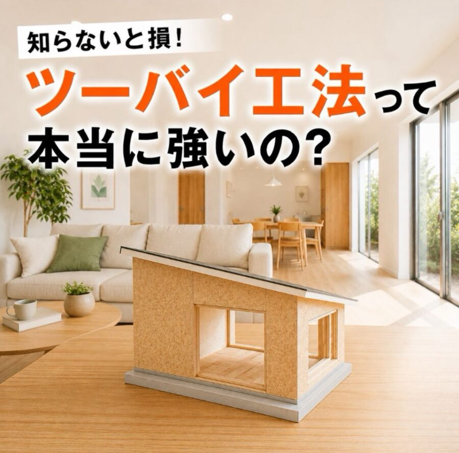 ツーバイフォー住宅は本当に強い？地震や台風に強い理由を分かりやすく解説